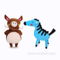 Animal Shape Durable Squeaky Interactive Plush Dog Toy